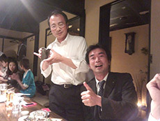 「日本酒サイコ～！」